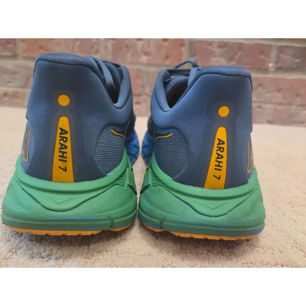 Hoka Arahi 7 Thunder Cloud Shoes Mens Size 12D Running Sneakers